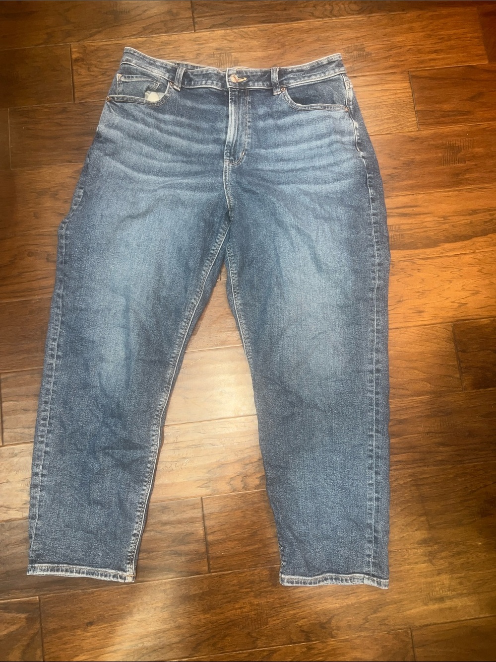 Mom Jean Blue Denim